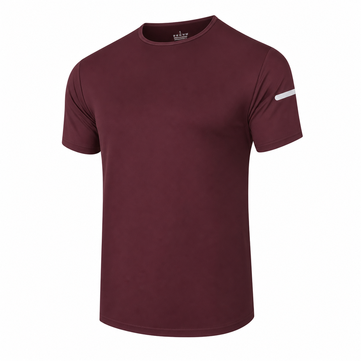 7PCS Men's Reflective Stripe Quick-Dry Sports T-Shirts | Moisture-Wicking Gym Running Tees