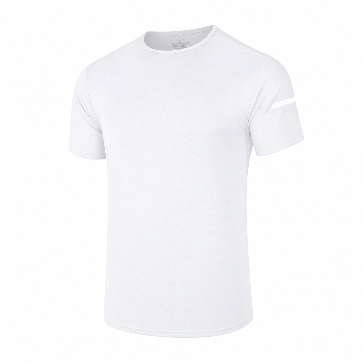 7PCS Men's Reflective Stripe Quick-Dry Sports T-Shirts | Moisture-Wicking Gym Running Tees