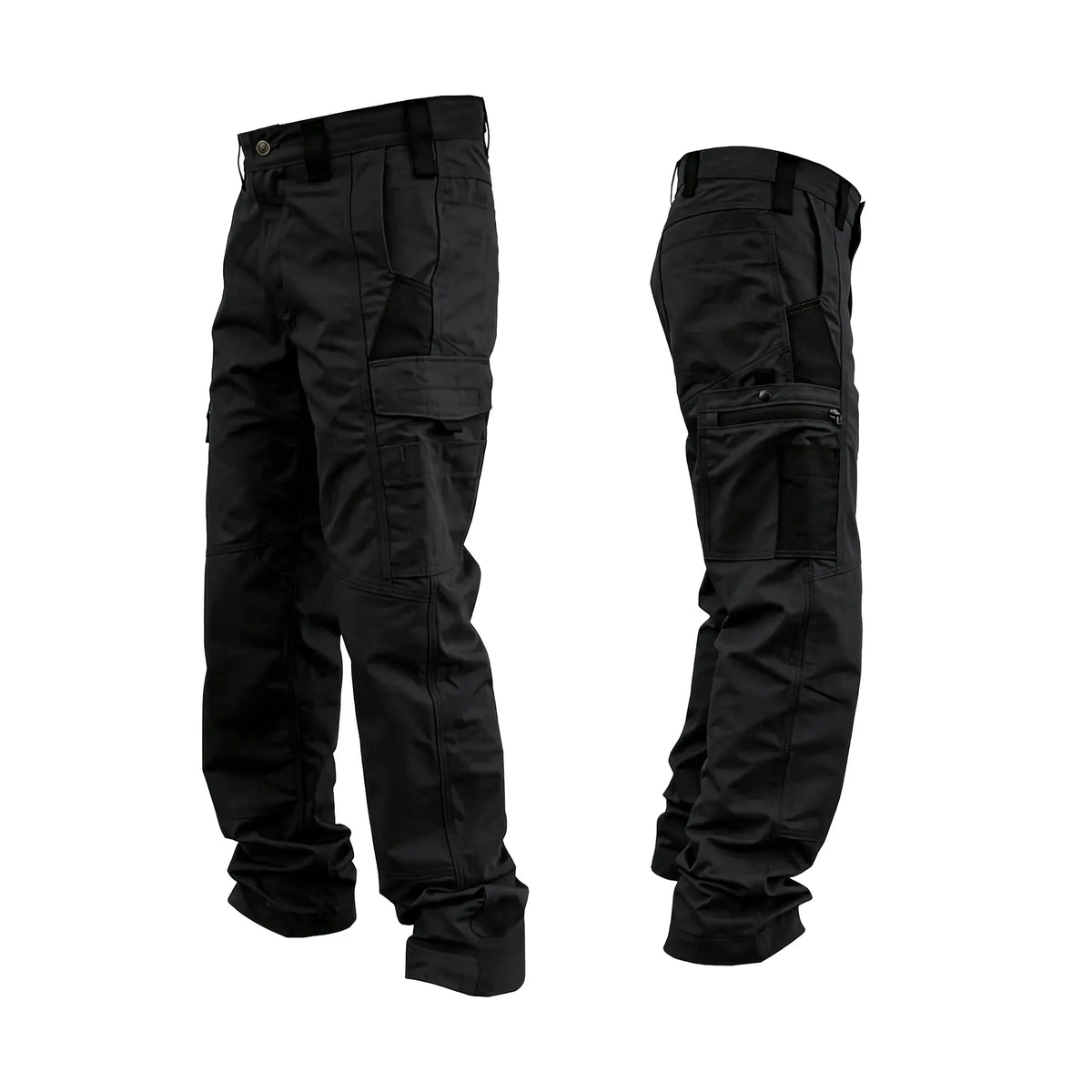 Men's Tactical Cargo Pants - 230g/m² Durable Work Pants for Hiking & Fishing