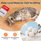 Potaroma Catnip Toys with 15,000mg A+ Premium Natural Catnip – Baby-Grade Interactive Chew & Kicker Toys for Indoor Cats & Kittens, Boredom & Stress Relief #SummerVibes #petlovers