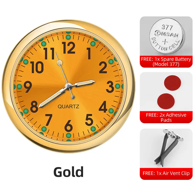 Universal Digital Clock for Car Interior Dashboard
