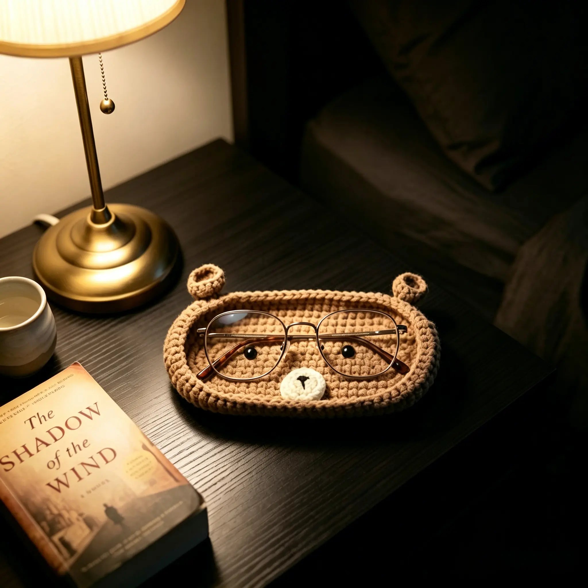 Crochet Animal Glasses Holder & Portable Case (Bunny/Bear/Lamb)