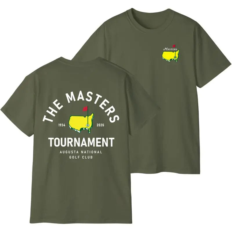 2026 Masters Tournament Shirt, Augusta 92 Years National Golf Tournament Tee with Champions List 1934–2026, Classic Golf Fan Shirt, Gifts For Men, Gifts For Boyfriend