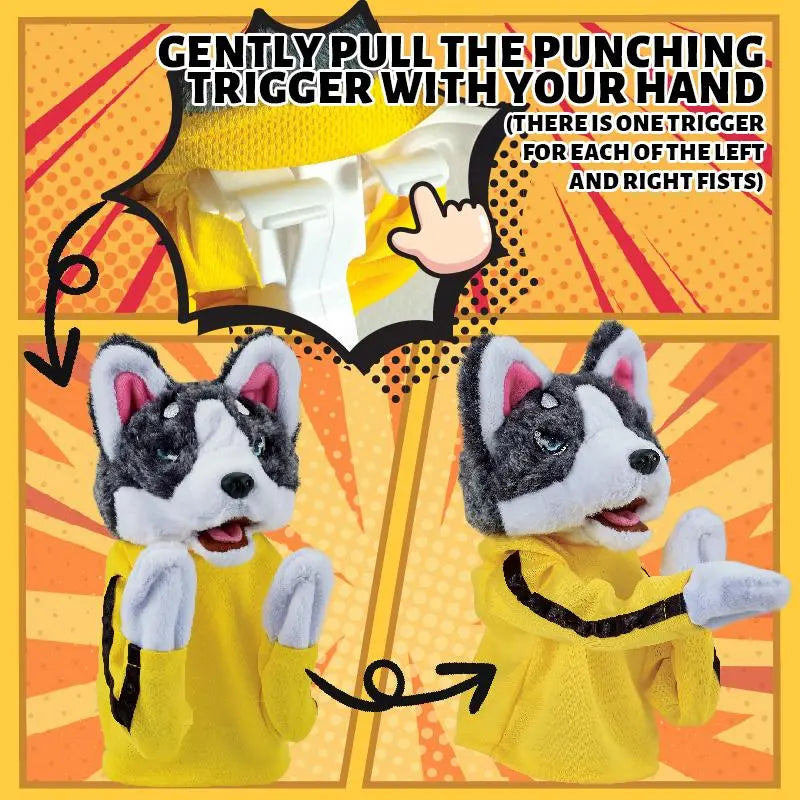 A-Da Animal Boxing Hand Puppet - Kids' Interactive Colorful Boxing Fight Toy, Bruce Lee Style, Best Boy Gifts for Fun Play, Novelty Gag Toy