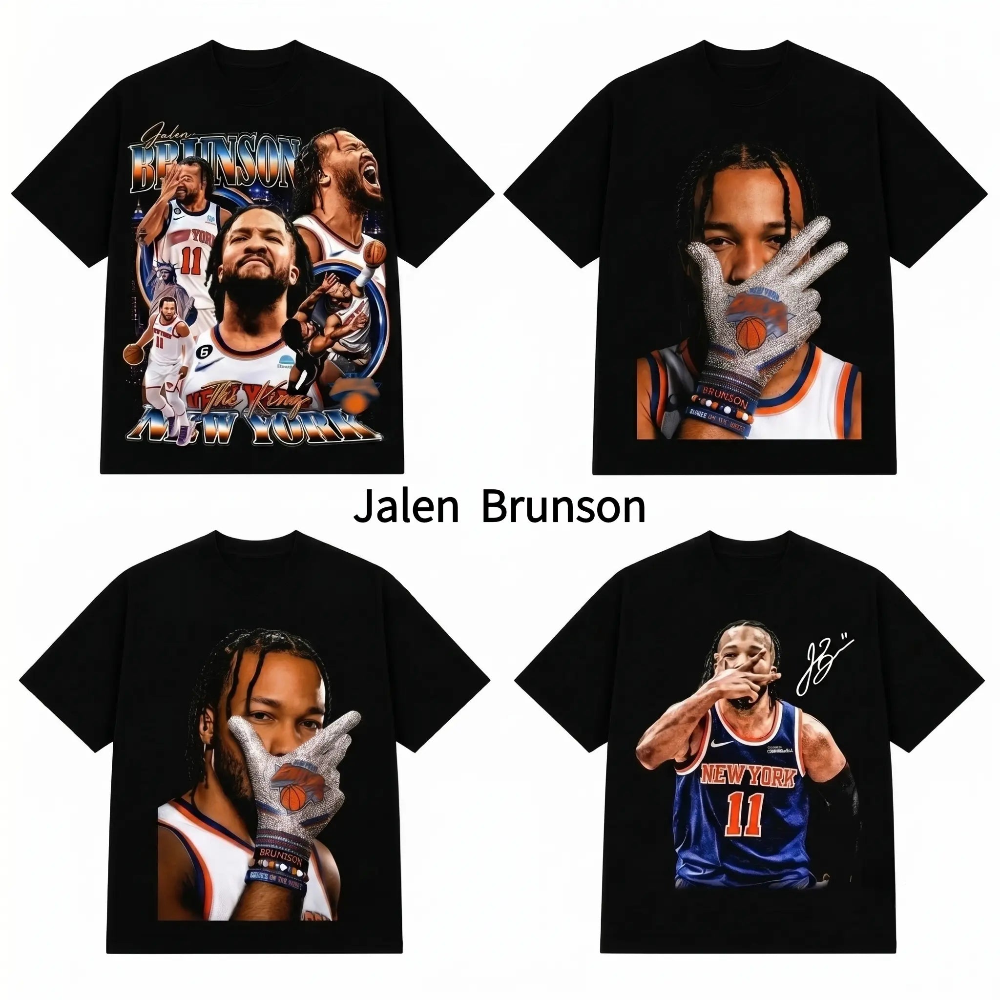 [Collection] Jalen Brunson "Brunson Burner" Graphic T-Shirt for Knicks Nation, Basketball Fans Apparel, Vintage Streetwear Tee, Unisex Fan Gift for Men & Women