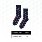 Golf Socks - Funny Angry Golfer Socks - Funny Golf Gift for Men - 1 Pair per Pack - Size 10-13 Socks, Fathersday Gift, Christmas Gifts