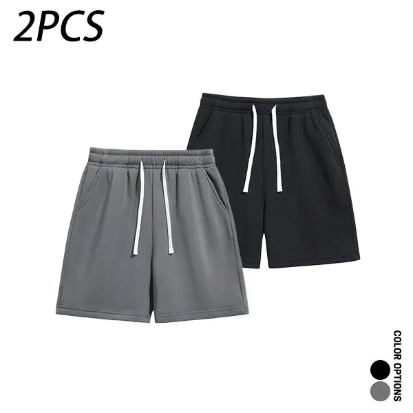 4-Pack Men's Athletic Casual Shorts: Lightweight Everyday Summer Shorts