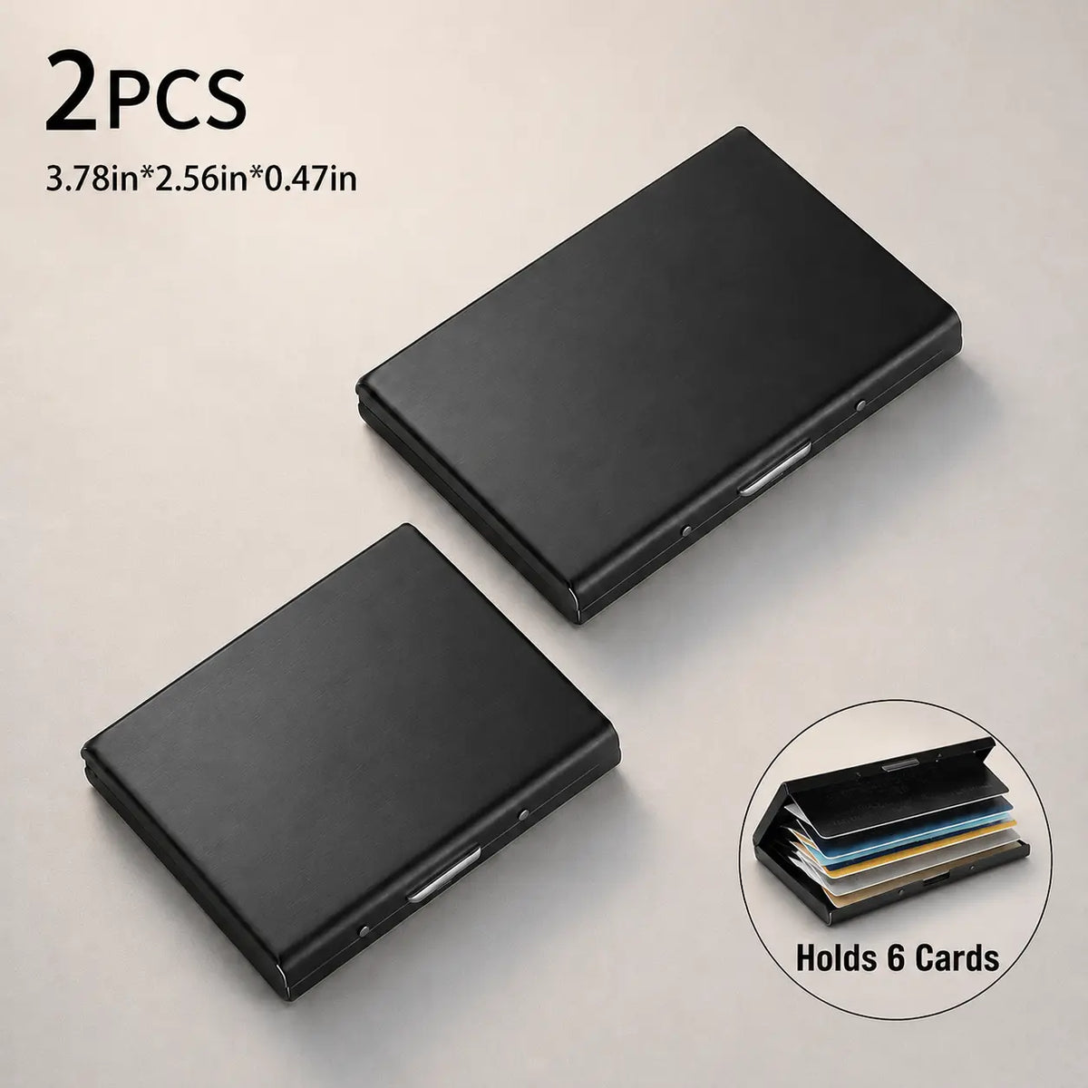RFID Blocking Stainless Steel Card Holder