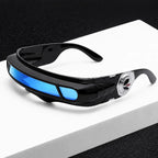 X-Energy Sunglasses Cyclops Future Hero Visor Cyberpunk Eyewear Props, Party Cosplay Festival Comic Game Lens Halloween Costume