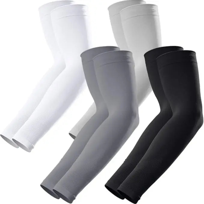 GOUNOD Sun Protection UV Arm Sleeves for Men Women Youth UPF 50+ Compression Cooling Football Sleeves FallFreshness Breast Cancer Awareness Month #Summervibes summerwins,summerwins,father'sdaygifts,campingessentials,campinggear