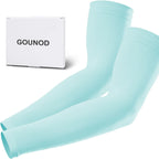 GOUNOD Sun Protection UV Arm Sleeves for Men Women Youth UPF 50+ Compression Cooling Football Sleeves FallFreshness Breast Cancer Awareness Month #Summervibes summerwins,summerwins,father'sdaygifts,campingessentials,campinggear