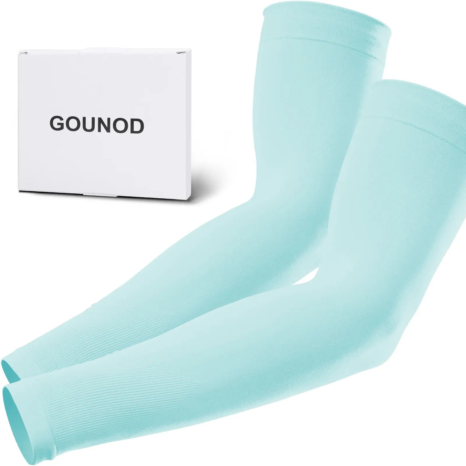 GOUNOD Sun Protection UV Arm Sleeves for Men Women Youth UPF 50+ Compression Cooling Football Sleeves FallFreshness Breast Cancer Awareness Month #Summervibes summerwins,summerwins,father'sdaygifts,campingessentials,campinggear