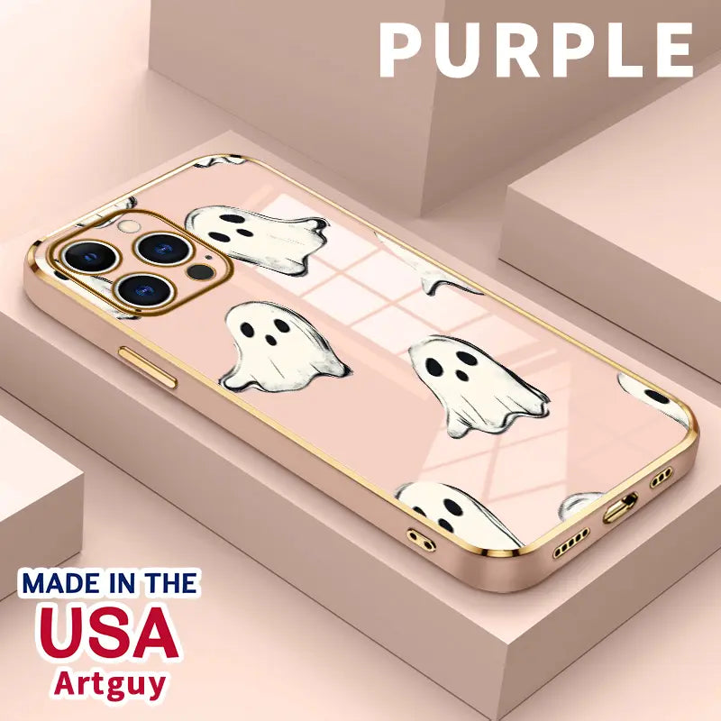 Electroplated Shockproof Ghost Phone Case for iPhone