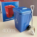 Creative Trash Can Shaped Ceramic Coffee Mug, Funny Novelty Water Cup, Unique Birthday Gift for Best Friend, Novelty Drinkware, Beverage