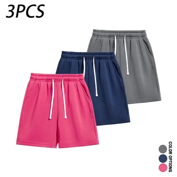 4-Pack Men's Athletic Casual Shorts: Lightweight Everyday Summer Shorts