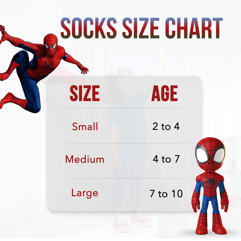 Marvel Spiderman Boys Socks - 10-Pack Decorative Toddler Socks with Amazing Legends Design, Fashion, Clothing, Youth Socks