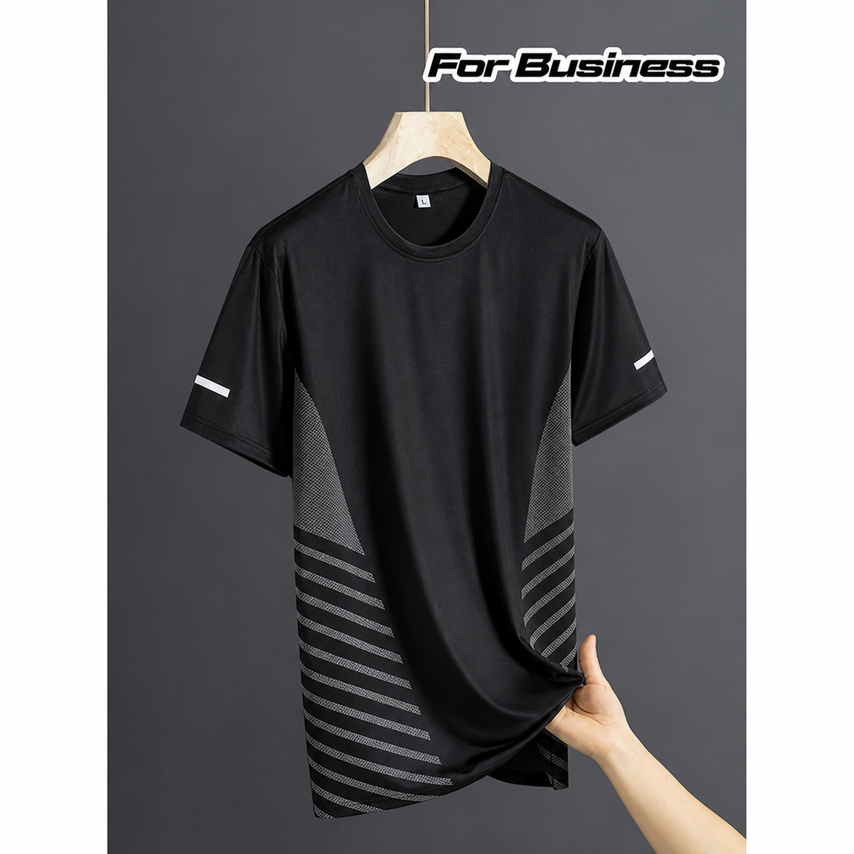 Men's Quick-Dry Sports & Casual Short Sleeve T-Shirts 5-Pack