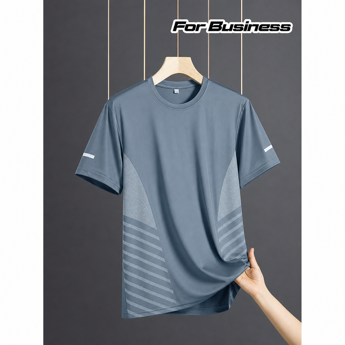 Men's Quick-Dry Sports & Casual Short Sleeve T-Shirts 5-Pack