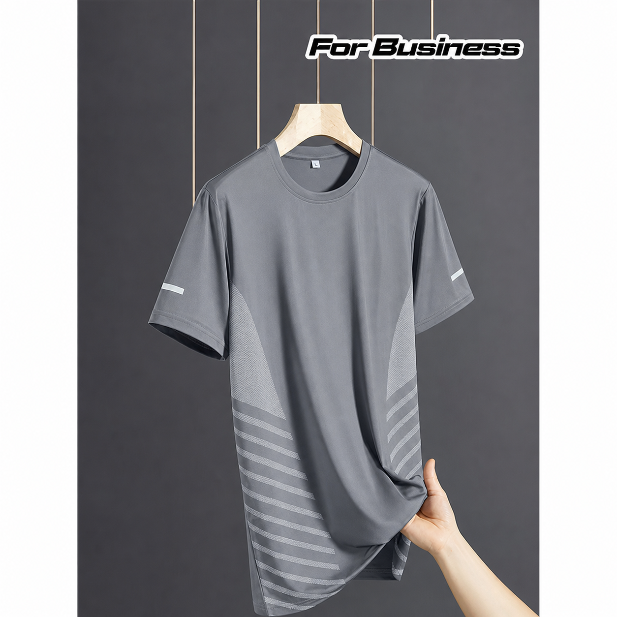 Men's Quick-Dry Sports & Casual Short Sleeve T-Shirts 5-Pack