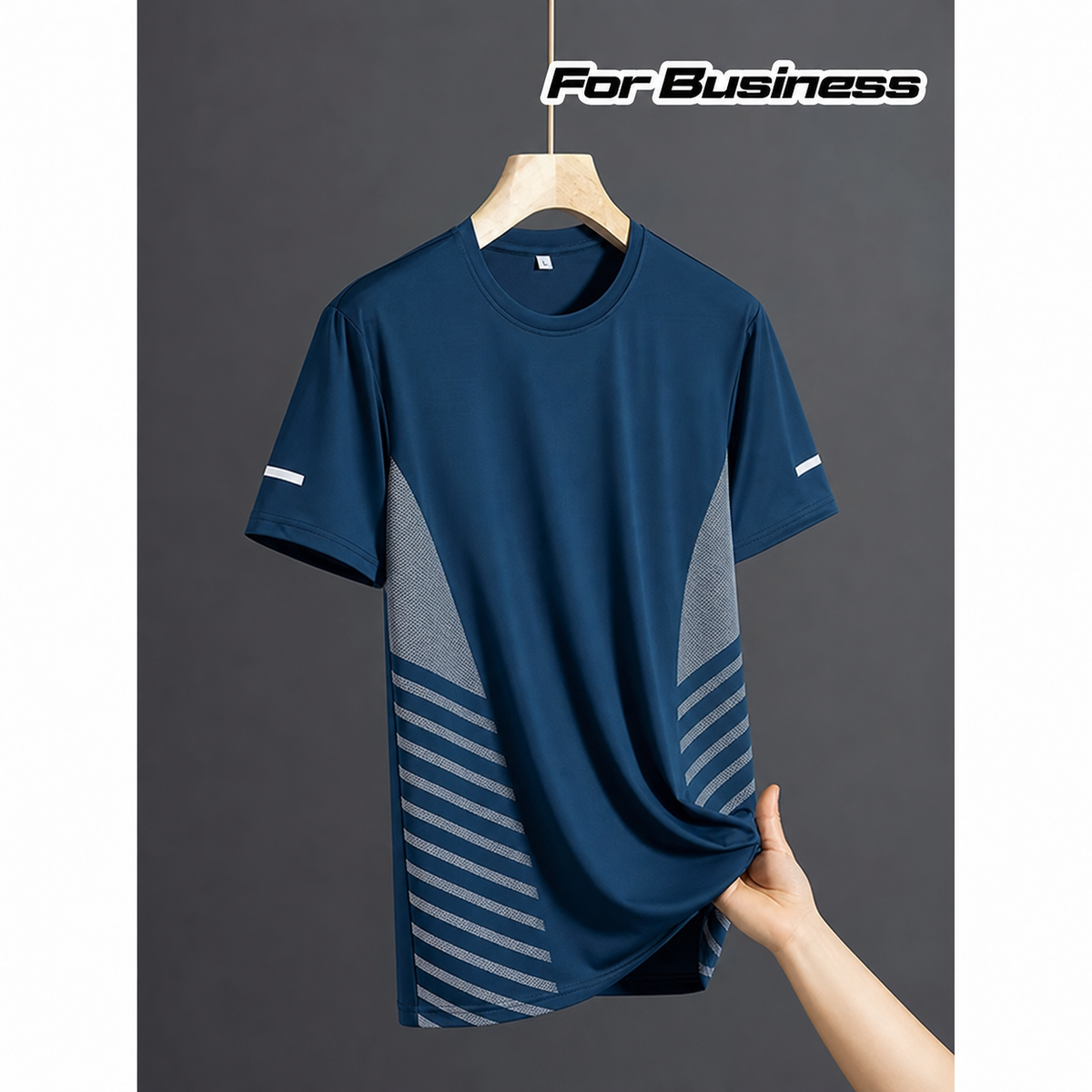 Men's Quick-Dry Sports & Casual Short Sleeve T-Shirts 5-Pack