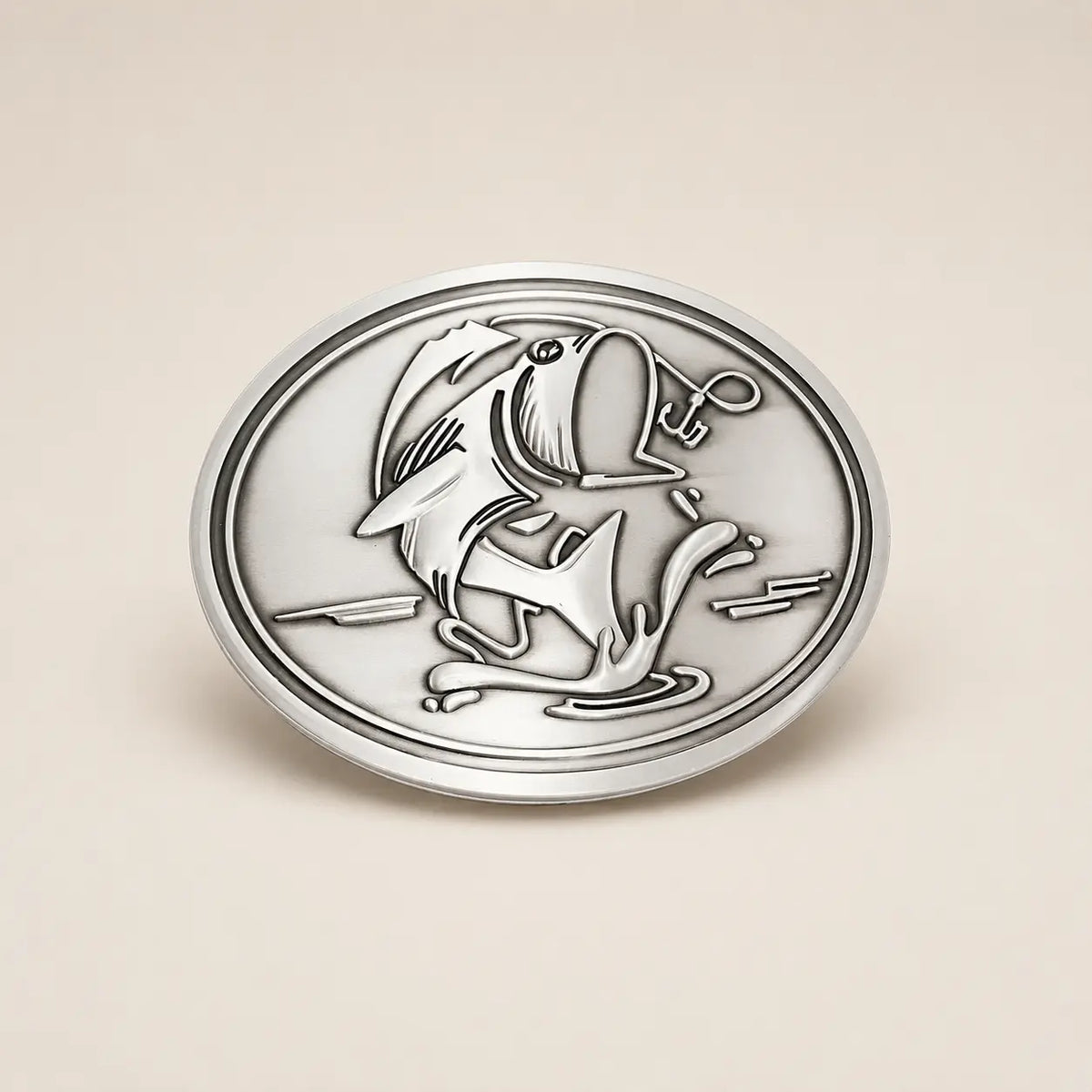 Western Bull Head Oval Flip-Open Magnetic Zinc Alloy Belt Buckle Drink Holster - Men's Accessories, Unisex, Hands-Free Beer & Can Holder for Outdoor Fun, Western Scenarios (Multiple Styles)