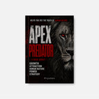 Prycken APEX PREDATOR: Master Human Nature, Power, Attraction & Strategic Thinking — Daily Reading for Adult Men, Personal Growth, Professional Development, Strategic Thinking, and the Perfect Gift | Limited-Time Shipping Included