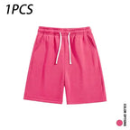 4-Pack Men's Athletic Casual Shorts: Lightweight Everyday Summer Shorts