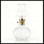 Vintage Style Oil Lamp with Glass Candle Holder, Crystal Decorative Lamp for Weddings Housewarming Home Decor, Interior Decoration Accessory, Home Accessories #GLOBAL PICKS