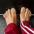 Funny Prank Shoes with Realistic Toenails | Oversized Gag Gift for Costume Parties