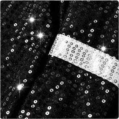 Boys' 80s-90s Pop Dance Costume Full Set - Polyester Sequins Criss Cross Striped T-Shirt & Pants, Sunglasses Included, Costumes with Accessories for Halloween, Cosplay Gear, 4-5/13-14Y Halloween Aesthetic Outfit