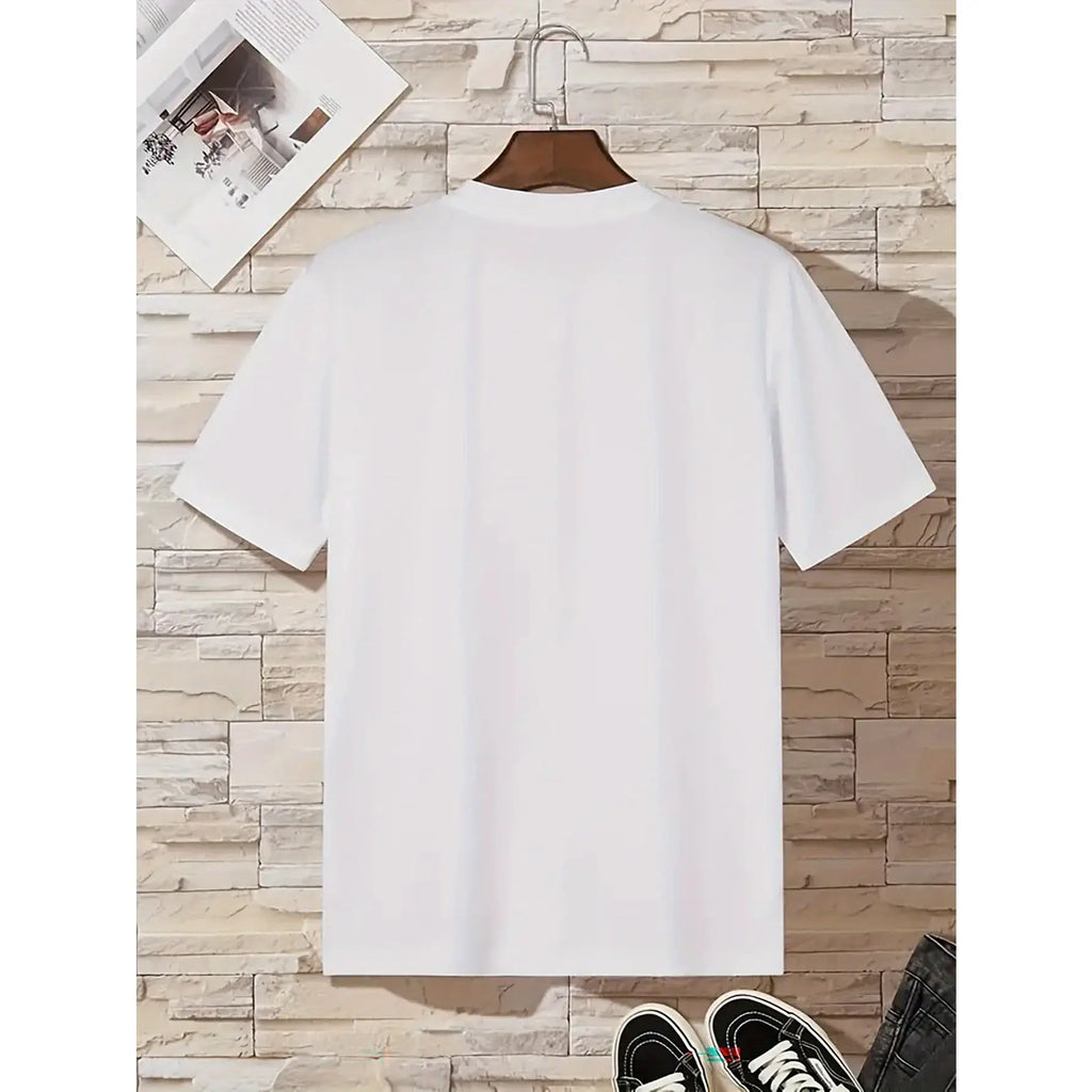(only t-shirt)Women's T-Shirt, Casual, Comfortable Fabric, Crew Neck Short-Sleeve, Loose-Fit,, Western Skull & Slogan Graphics