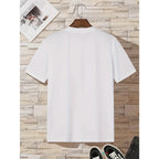 (only t-shirt)Women's T-Shirt, Casual, Comfortable Fabric, Crew Neck Short-Sleeve, Loose-Fit,, Western Skull & Slogan Graphics