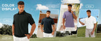 AMZPURE Men's 3-Pack Polo Shirts, Casual Short Sleeve Solid Cotton Menswear Tops, Soft Breathable Comfort Fit for Work and Golf sohochic style