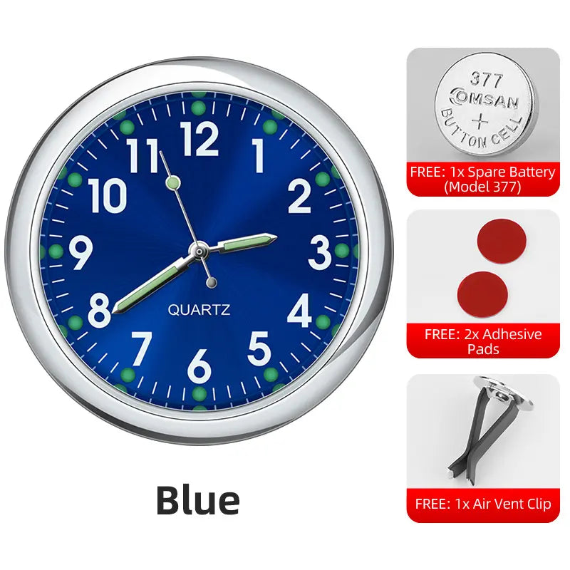 CEVOCMI Universal Digital Clock - Auto Accessories for Car Interior Central Control Panel Decoration, Cabin Time at Glance Electronic Accessory,toolupgrade