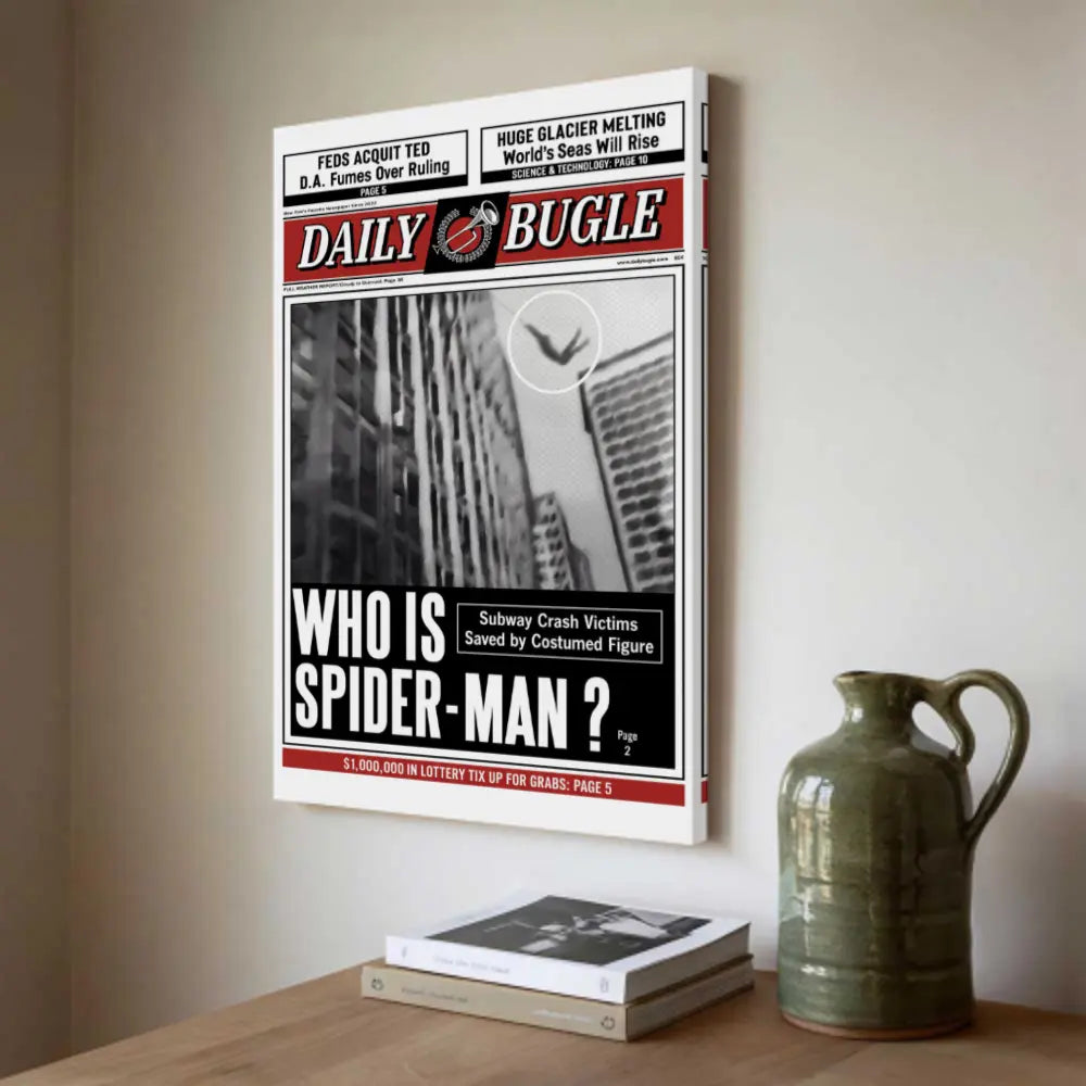 S-M Movie Newspaper Canvas Print Poster - Artistic Creative Design Print, Anime Decor, Wall Art Work Decoration for Bedroom, S-M Fans Collection,sohochic