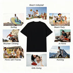 Corndog Cat Meme T Shirt Mens All Weather Comfortable Soft Short Sleeved Shirt Fun Short Sleeved Shirt