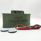 Classic Military Theme Plastic Door Sign, Wired Doorbell Cover Prank, Home Decor, Easy Installation, Ideal Gift