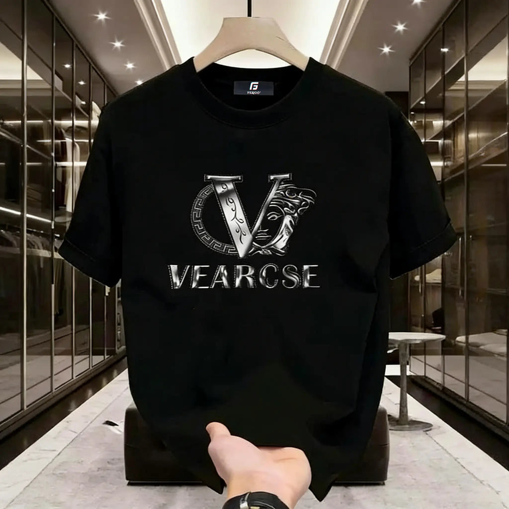 2026 new men's stylish pure cotton round-neck casual printed T-shirt, suitable for both men and women good graphic tees Menswear Soft funny t shirt north west outfits birthday outfit