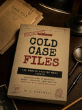 Cold Case Files Murder Mystery Word Search Puzzle Book for Adults - 120 Crime Scenes, 3 Skill Tiers (Rookie-Chief Inspector), Active Brain Workout, Detectives’ Rigorous Rules, Unused Letters Clue to Catch Killers, Method From Letters, Daily Commuter, All
