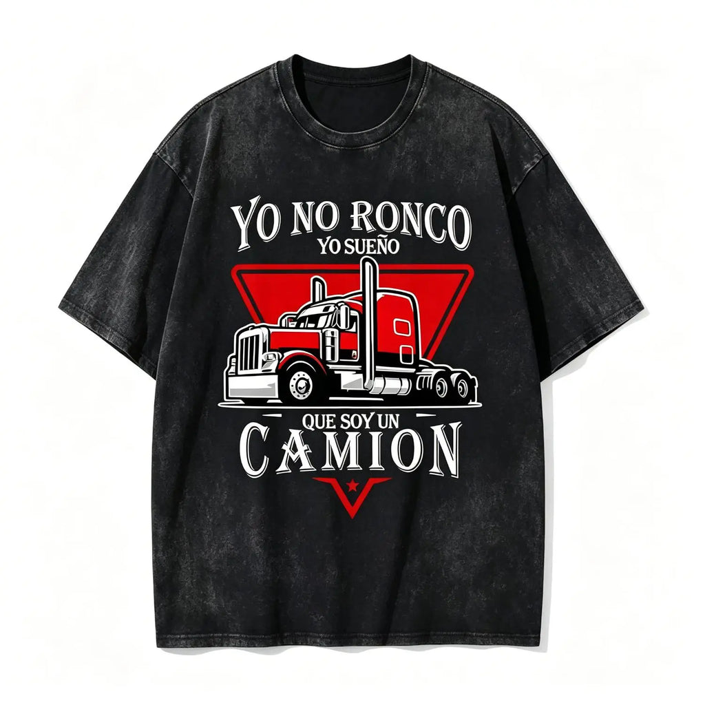 Summer t Shirts I Don'T Snore, I Dream of Being a Latin Dad Truck Men'S T-Shirt