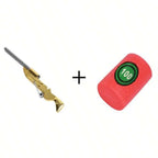 Mini Toothpick Gun Toy Game Set with Foam Target for Parties & Indoor Fun
