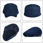 BIGWIG Men's Breathable Mesh Summer  – Adjustable Flat Cap, Newsboy Cap, Beret, Ivy Cap, Irish Driver Cap, and Fishing  Vintage Large Capacity Style Messenger Bag Playing Card Fedora Hat