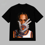 [Collection] Jalen Brunson "Brunson Burner" Graphic T-Shirt for Knicks Nation, Basketball Fans Apparel, Vintage Streetwear Tee, Unisex Fan Gift for Men & Women