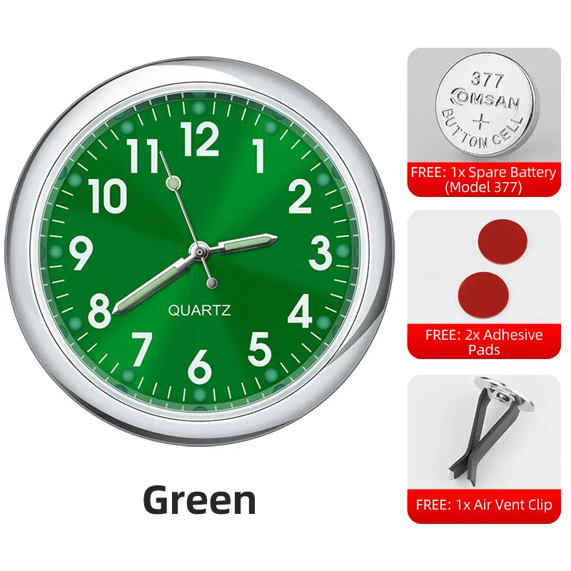 CEVOCMI Universal Digital Clock - Auto Accessories for Car Interior Central Control Panel Decoration, Cabin Time at Glance Electronic Accessory,toolupgrade