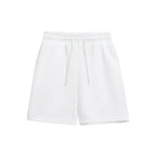 4-pack summer men’s shorts with a simple pocket design—versatile casual athletic shorts for everyday wear, featuring a drawstring waist for comfort.summervibes