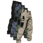 Amoyer Men's Tactical Work Pants With Multiple Pockets - Made Of Durable Fabric, Available in Multiple Colors, Fishing, outdoor activities, work, hiking, camping, 230g/m² new fabric,Versatile For Spring, Autumn, And Summer, Safe Work Pants, Trouser