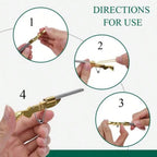 Shooting Game Mini Toothpick Gun With Foam Target - Fun Finger Dispenser, Great For Fall Festivals, Holidays And Birthday Parties, Great For Indoor Decoration Toy Grab. Entertainment Steel