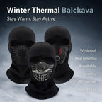 Unisex Fleece Full Face Balaclava Ski Mask - Windproof, Anti-Haze, Soft Sports & Outdoor Hat, Motorcycle Accessory for Skiing, Winter Activities