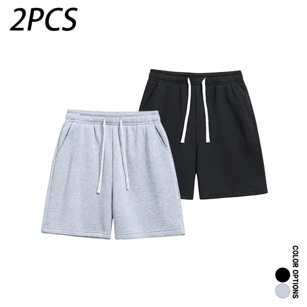 4-Pack Men's Athletic Casual Shorts: Lightweight Everyday Summer Shorts