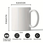 Sad Potato Mug - My Owner Beats Me Funny Ceramic Coffee Cup